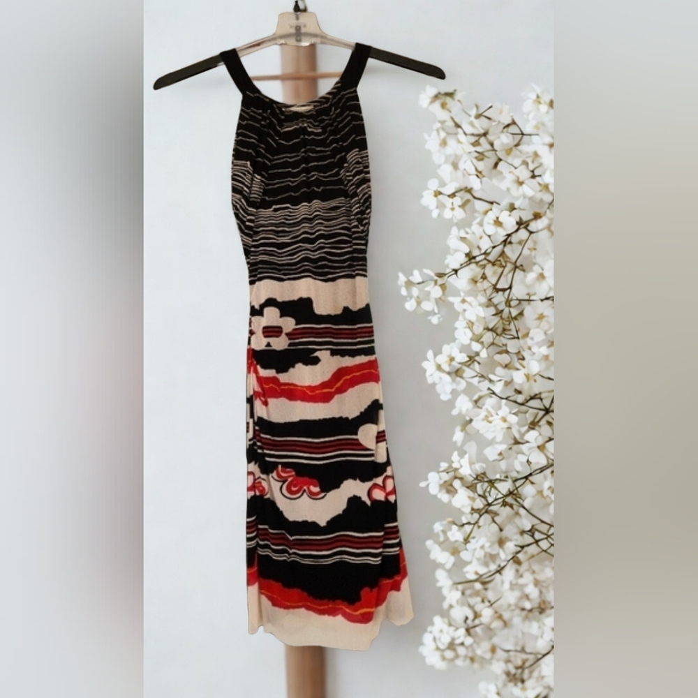 Kay Unger floral nylon dress